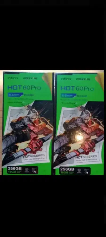 Infinix hot 60 pro 256gb ram 8gb dan8/128 resmi