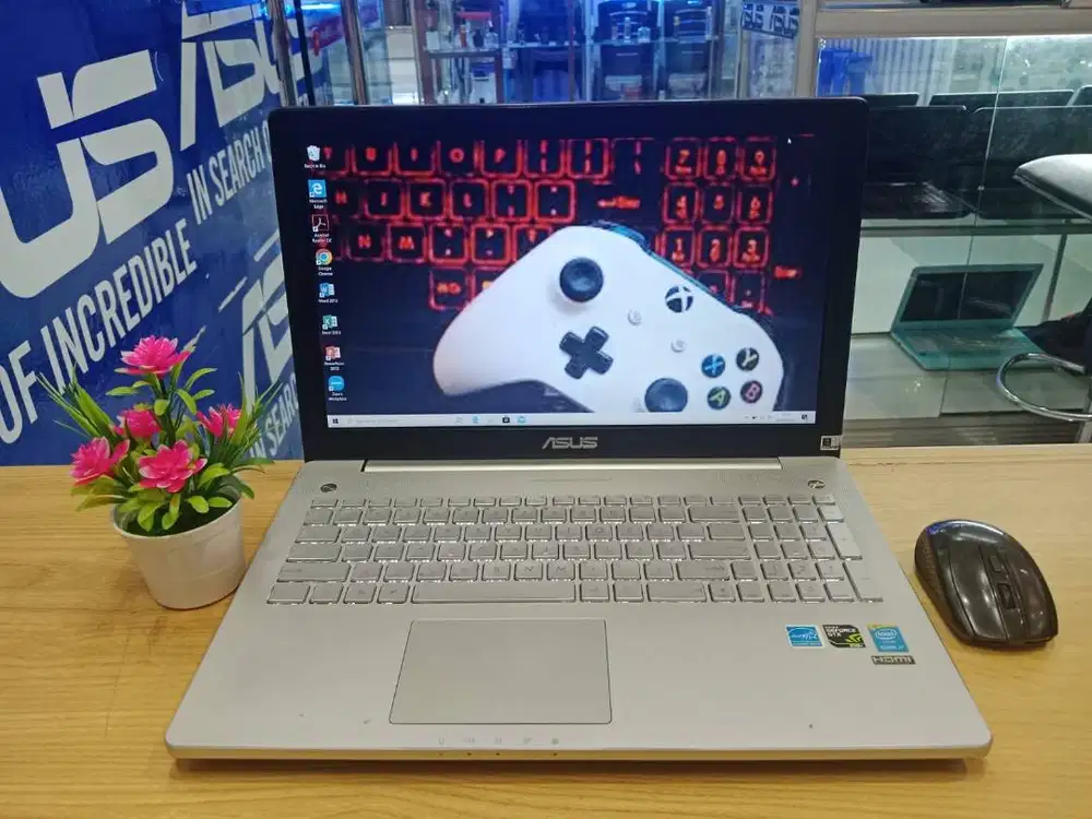 LAPTOP GAME DAN EDITING ASUS N550JK CORE i7 RAM 16GB SSD 256GB NVIDIA