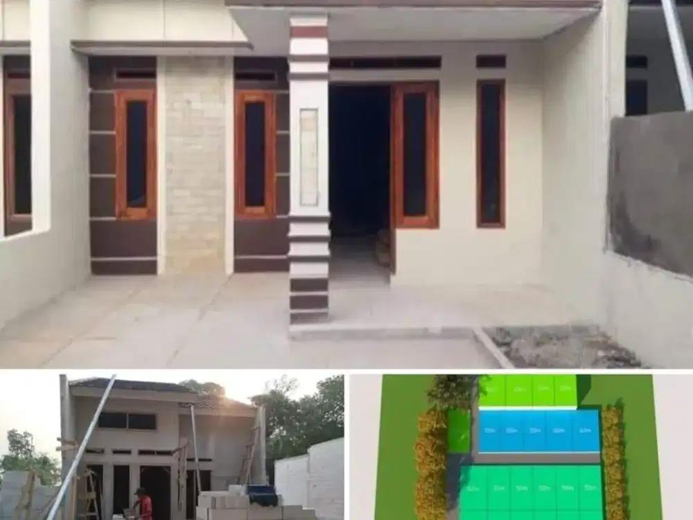 rumah murah dekat pintu tol kayu manis dan stasiun di bojonggede