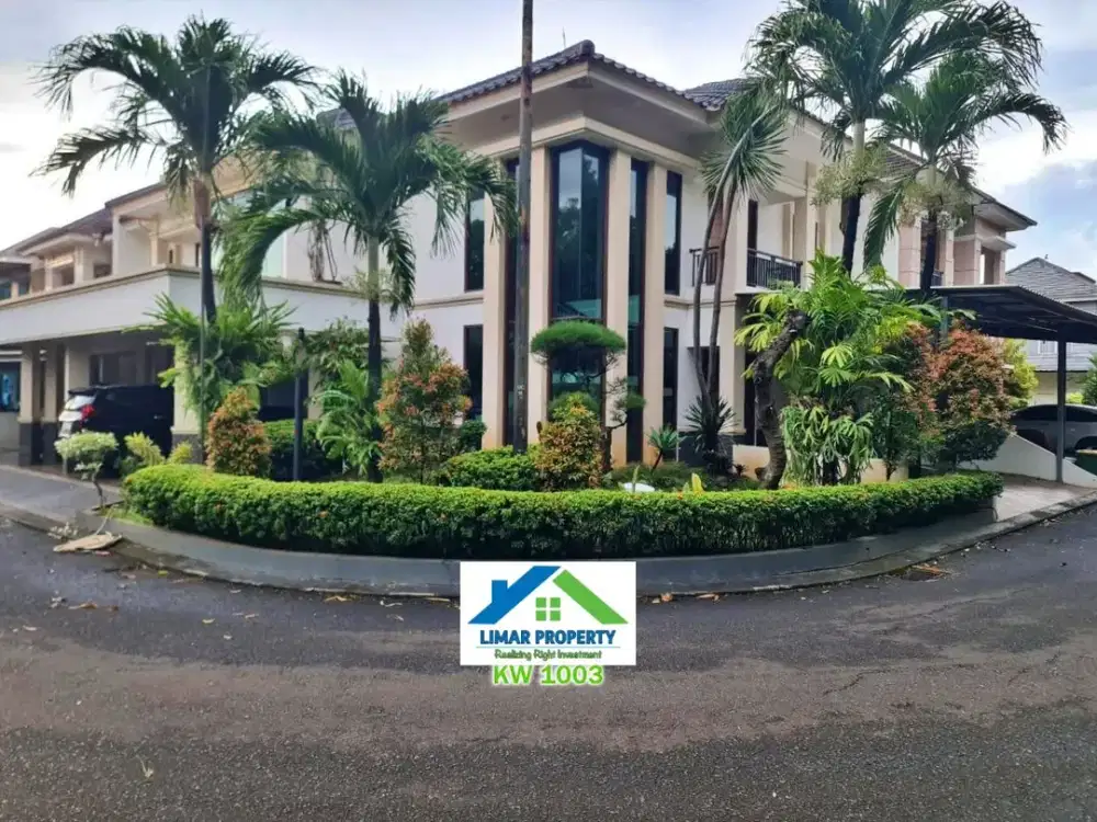 Rumah Hook Design Modern Nego Sampai Deal di Kota Wisata Cibubur