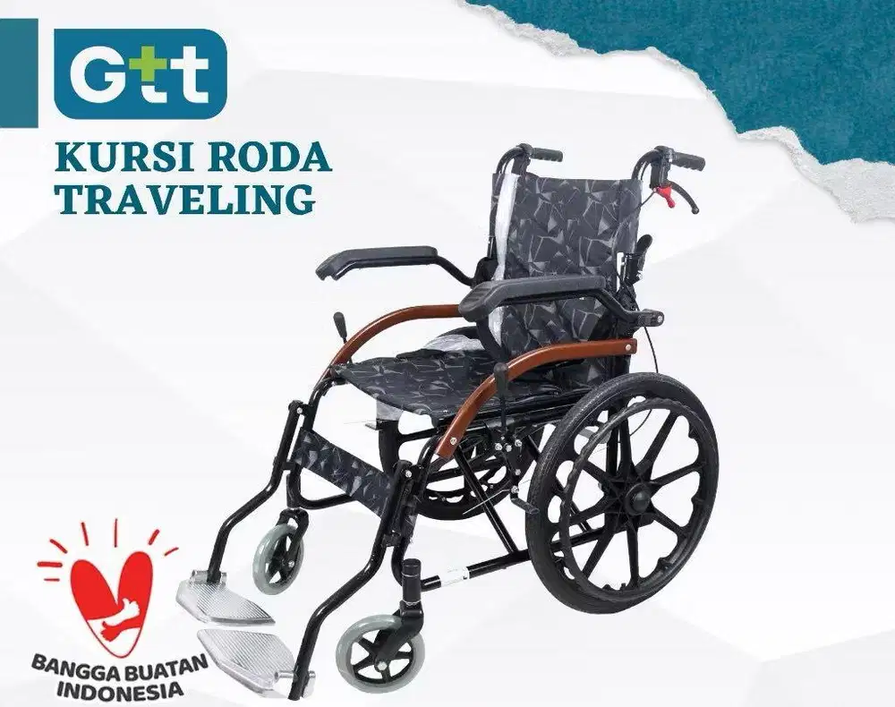 Kursi roda Gtt W2 / kursi roda travelling