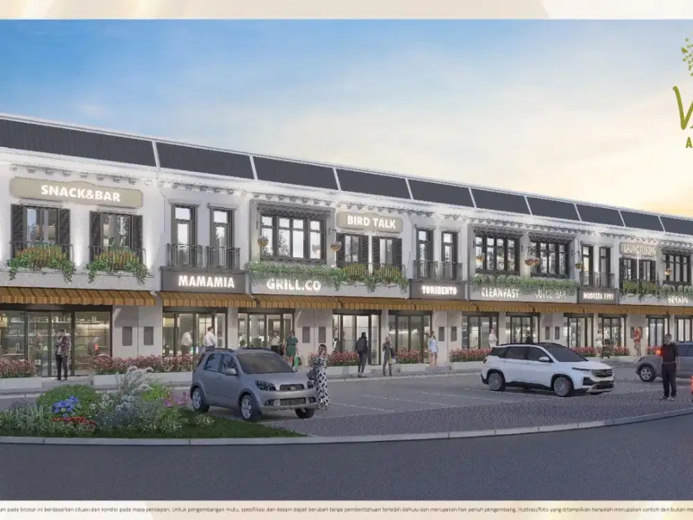 Dijual Ruko Vanya Avenue @Vanya Park di BSD City, Tangerang