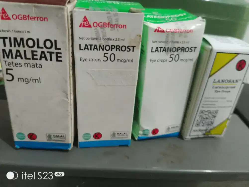 Tetes mata glaukoma latanoprost timol