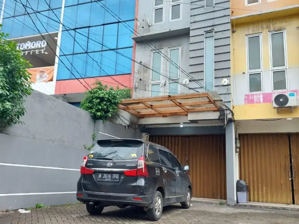 DIJUAL! RUKO 3 LANTAI PINGGIR JALAN RAYA DI LOKASI STRATEGIS TEBET JAKARTA SELATAN