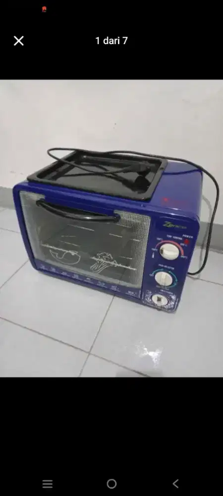 Oven Listrik Bekas Merk Zenco