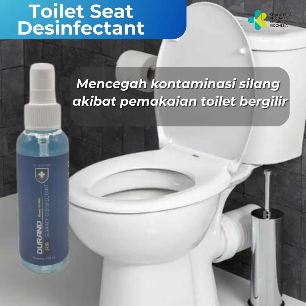 Toilet Seat Disinfectant - Toilet Seat Spray Sanitizer kemasan 100 ml