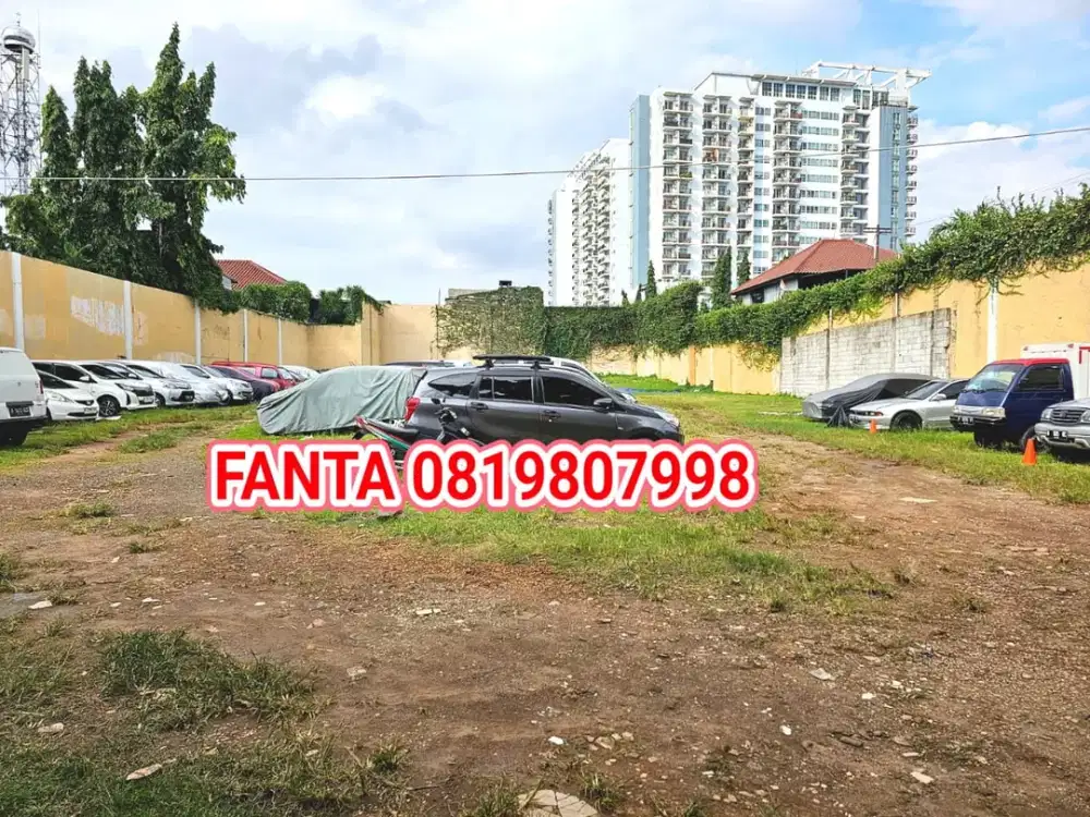 Kavling 1845 m² Strategis di Mampang Jaksel Cocok untuk Kost atau Usaha | KH