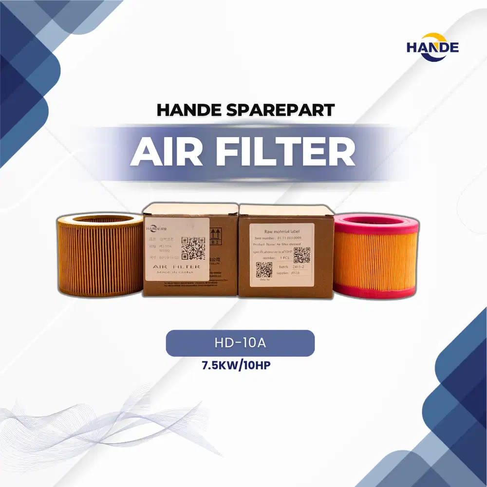 Sparepart Kompresor Udara Hande - Air Filter HD-10A 7.5KW/10HP