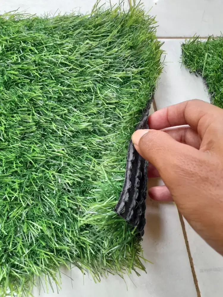 PROMO HARGA RUMPUT SINTETIS TEBAL 3 CM TUK LANTAI BALKON RUMAH KANTOR