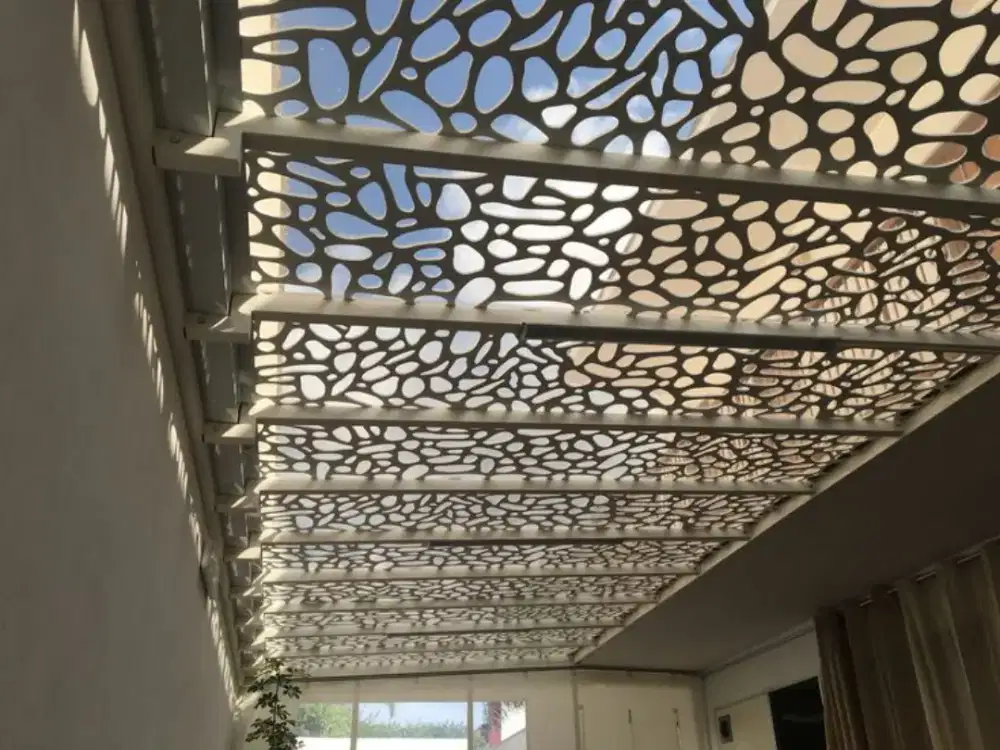 Kanopi plat CNC atap Solarflat