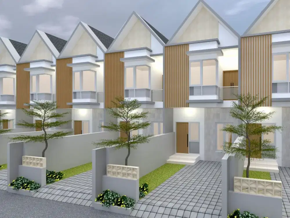 Rumah 2 Lantai di Gatsu