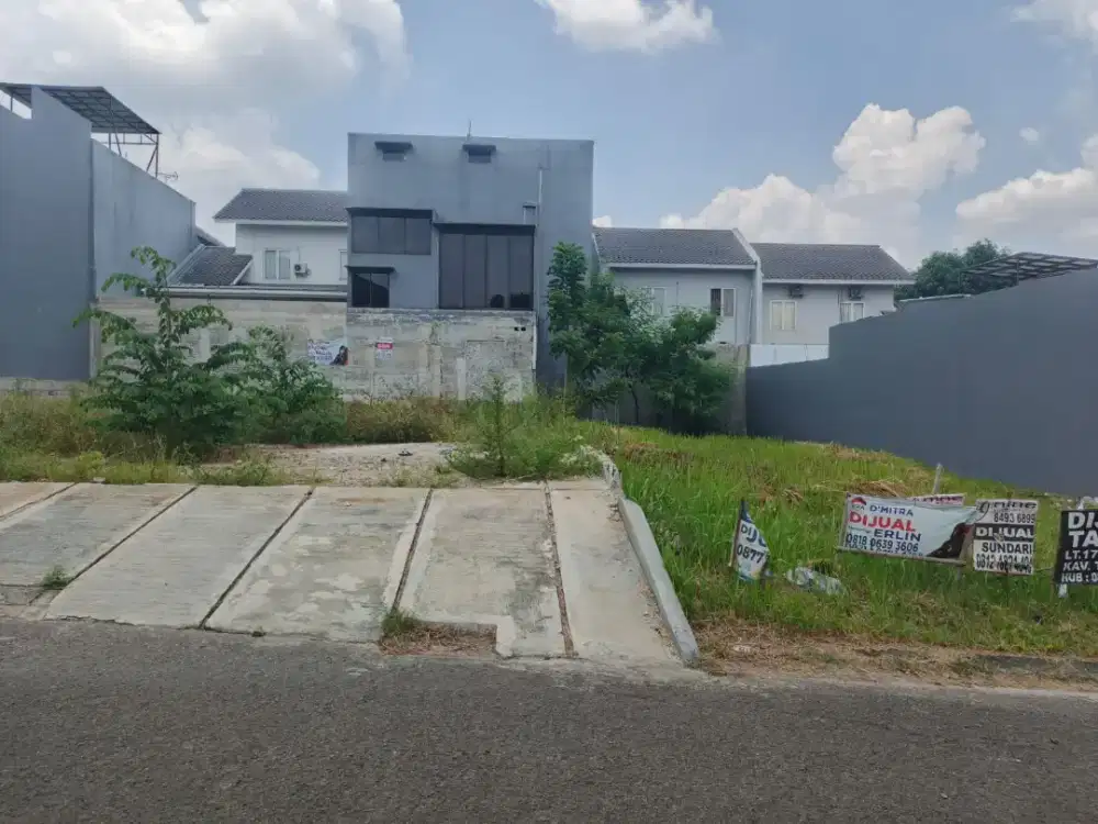 Dijual kavling gandeng dalam cluster di legenda wisata*