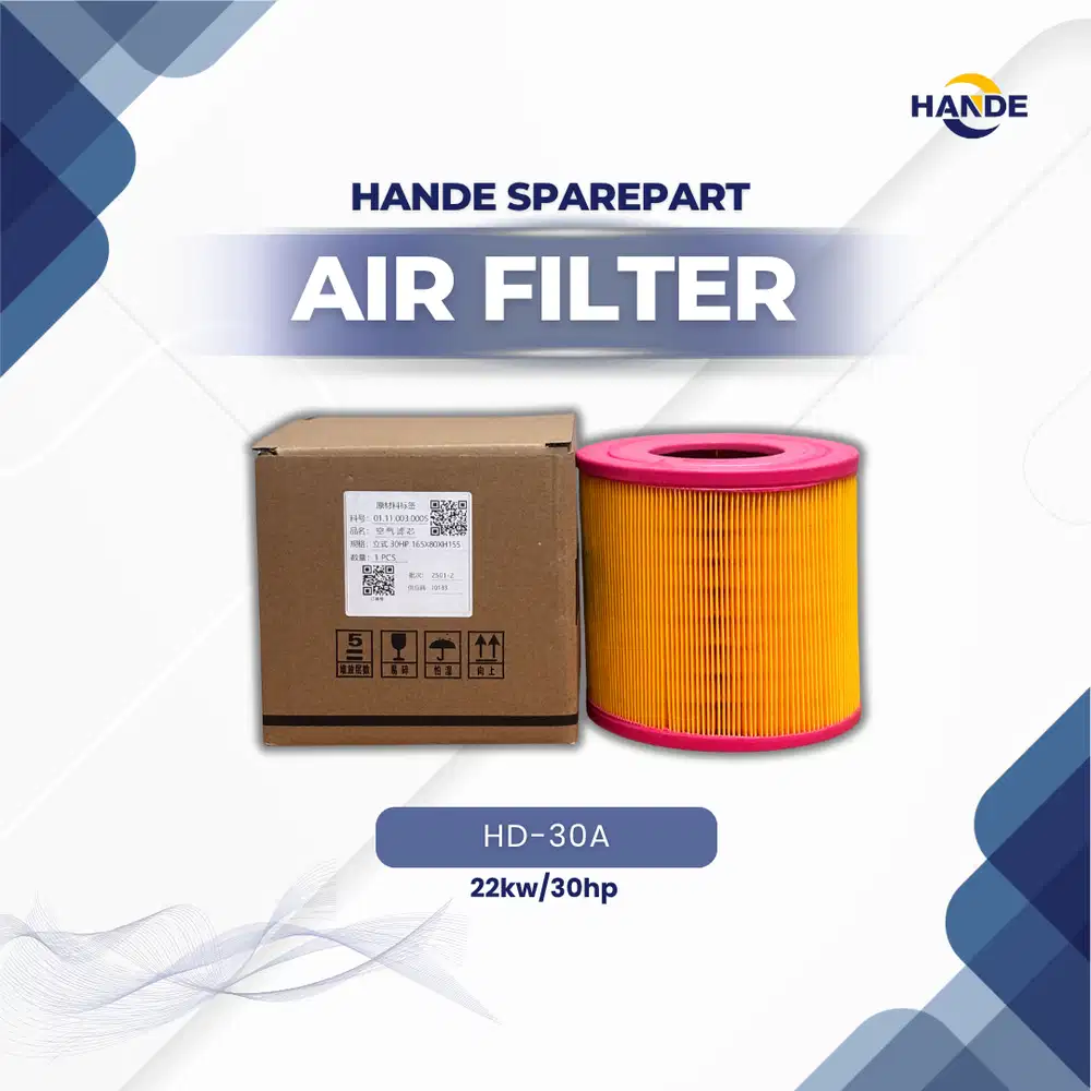 Sparepart Kompresor Udara Hande-Air Filter HD-30A 22KW/30HPFixed Speed