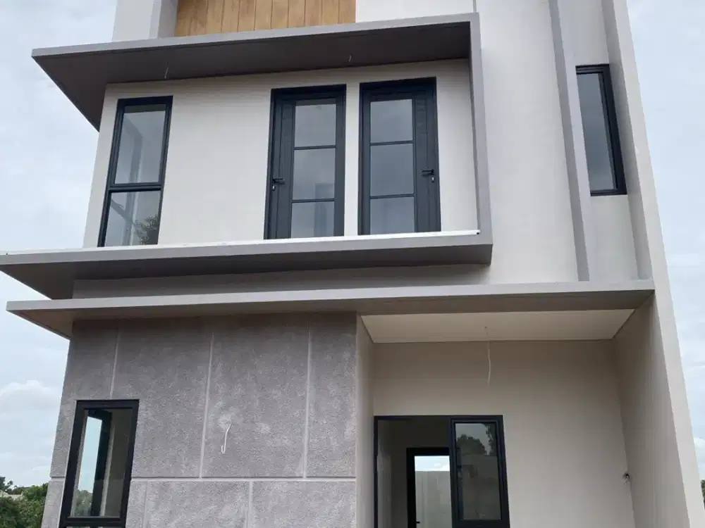 Rumah Dijual Modern Strategis di Cinangka Sawangan Depok 500 jtan SHM Dekat Jakarta Selatan dan Tangerang Selatan