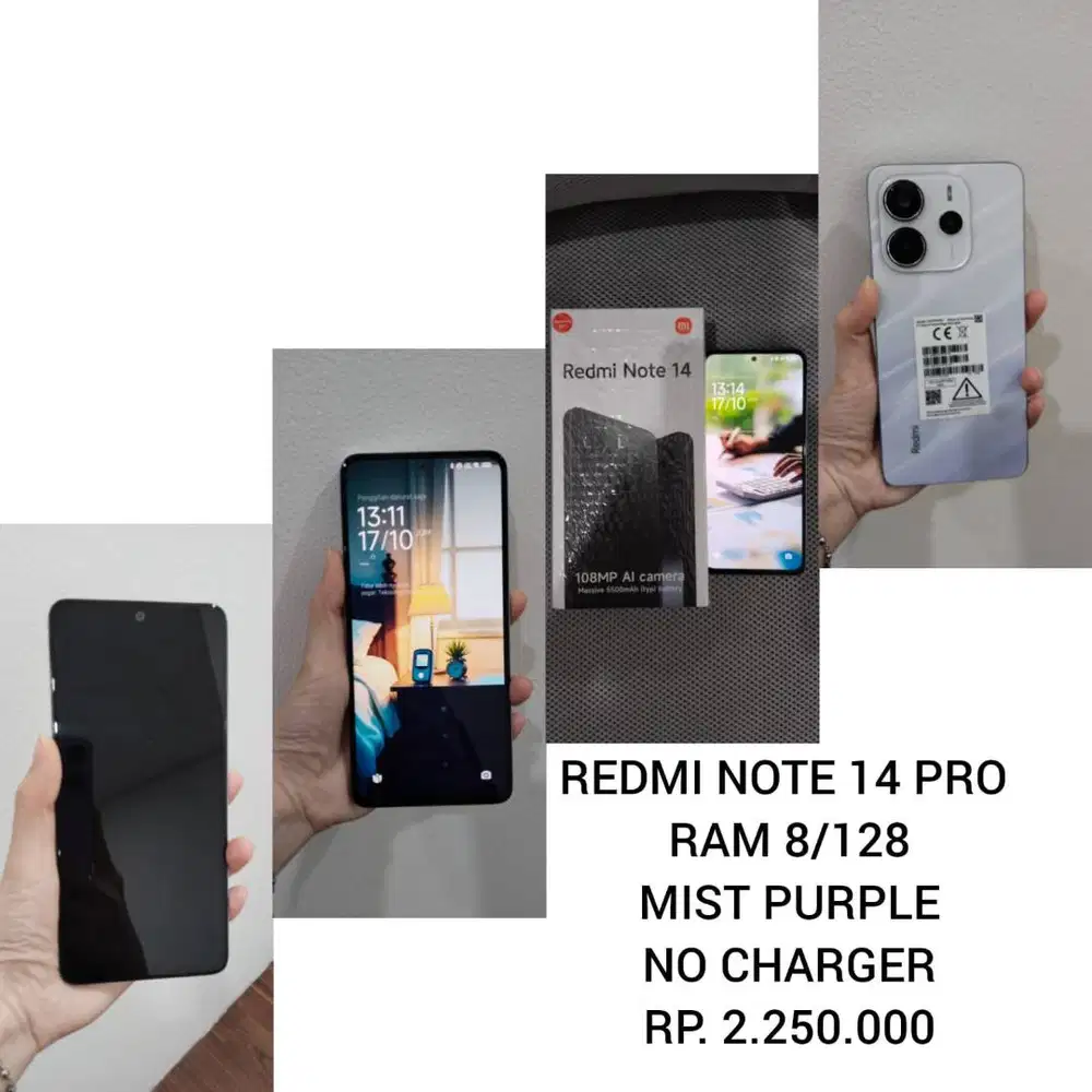 REDMI NOTE 14 8/128GB – MIST PURPLE