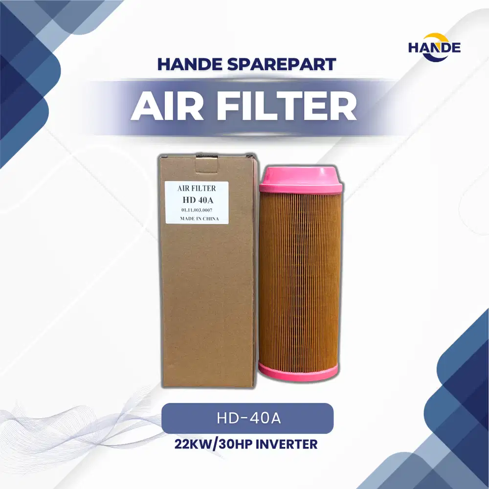 Sparepart Kompresor Udara Hande - Air Filter HD-40A22KW/30HP INVERTER
