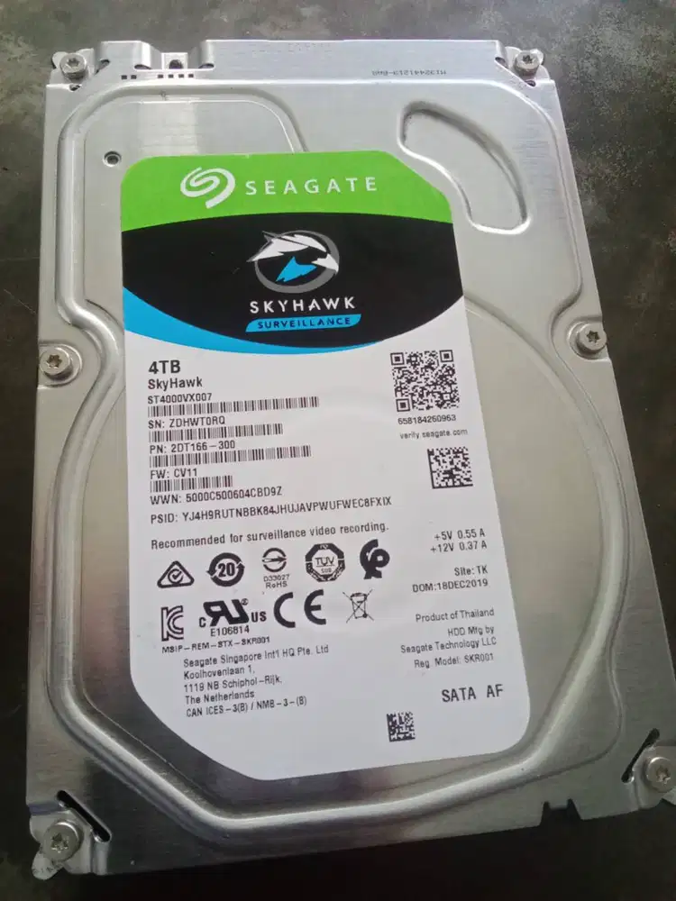 HDD Seagate Skyhawk 4TB Sata Normal