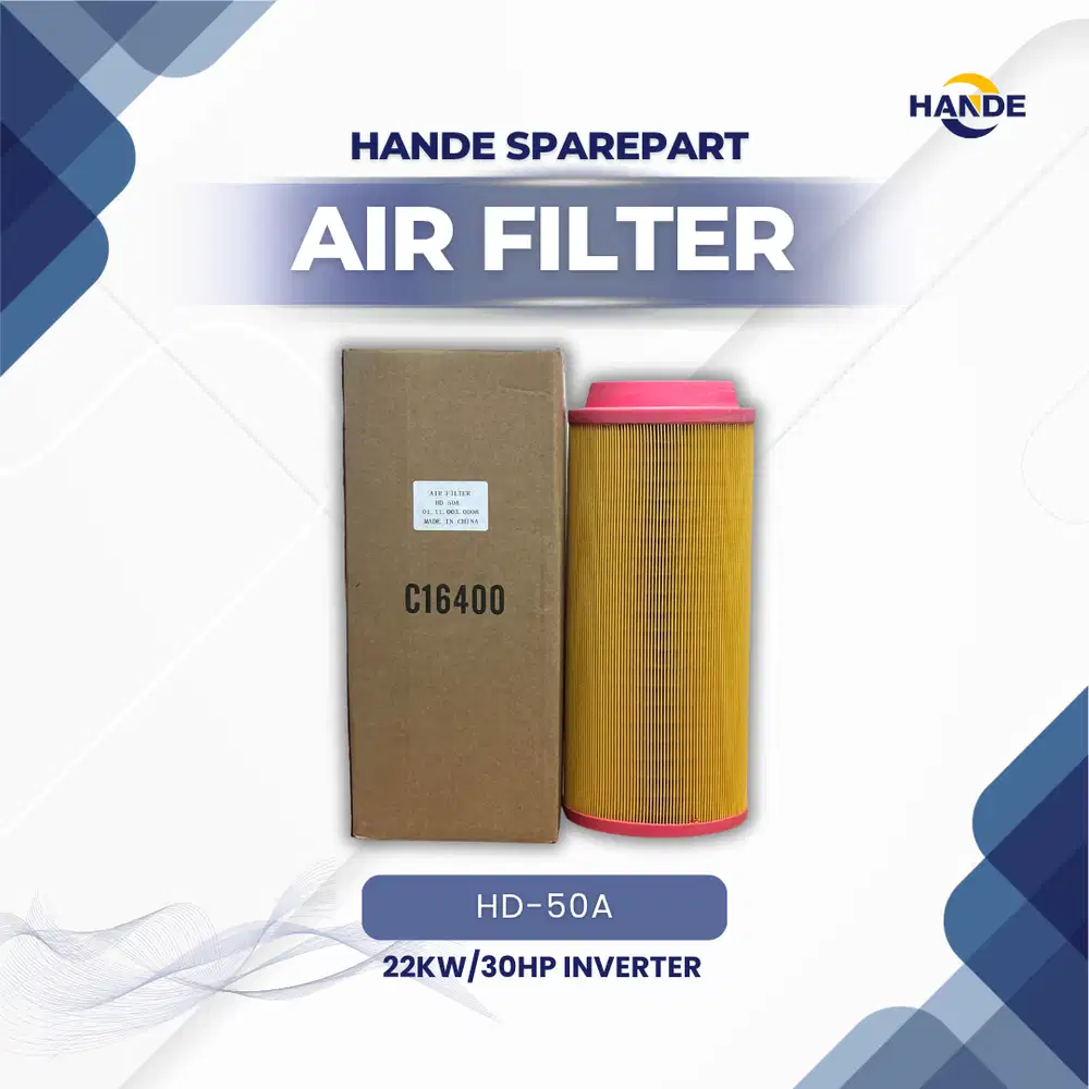 Sparepart Kompresor Udara Hande-Air Filter HD-50A 37KW-45KW/50HP-60HP