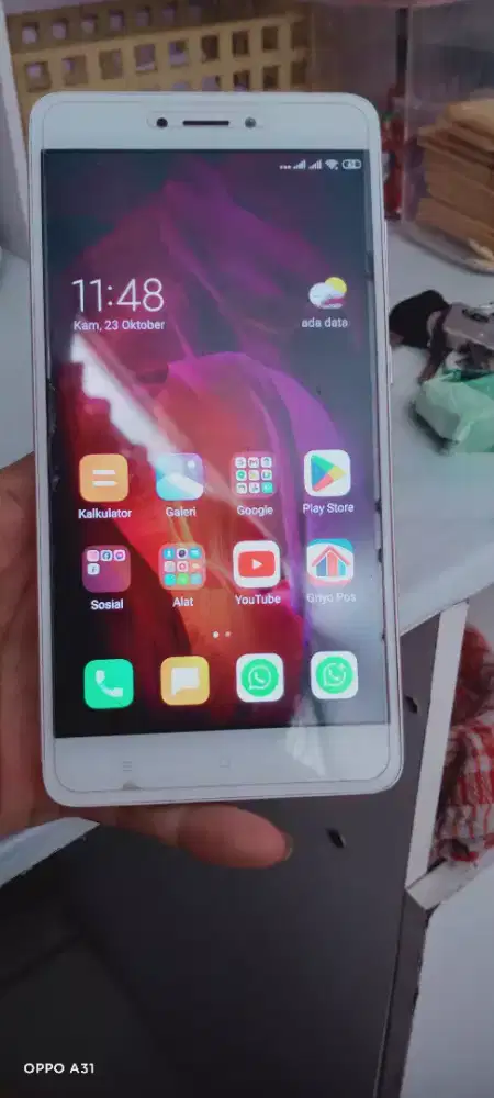 Redmi Note 4 Ram 4/64 lengkap