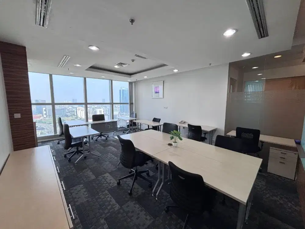Sewa Kantor di Service Office Menara Karya, Siap Huni, Hrg All In