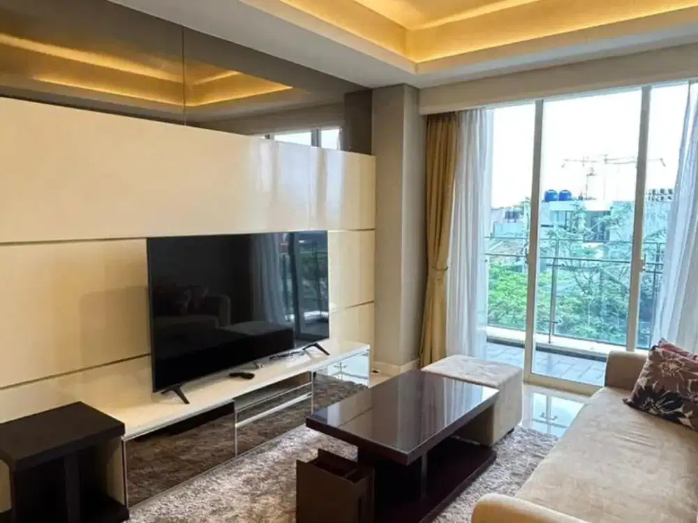 Apartemen 2BR furnished bagus siap huni, akses langsung ke PIM