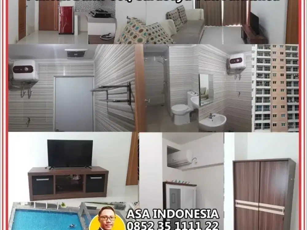 Apartemen dengan 2 kamar tidur dengan view kolam renang