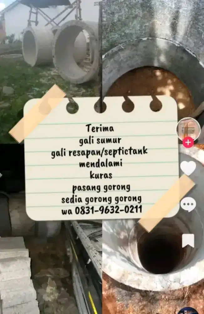 Tukang gali sumur gorong