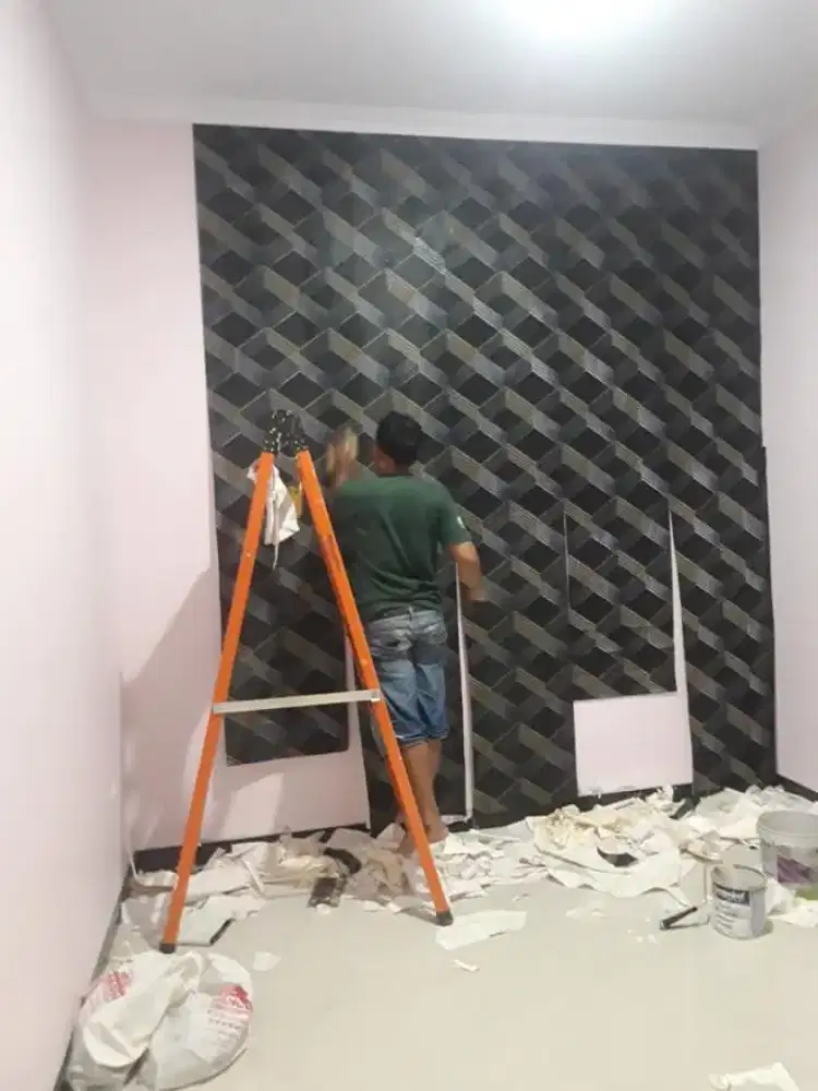 JASA WALLPAPER, MOTIF BANYAK PILIHA GRATIS PASANG