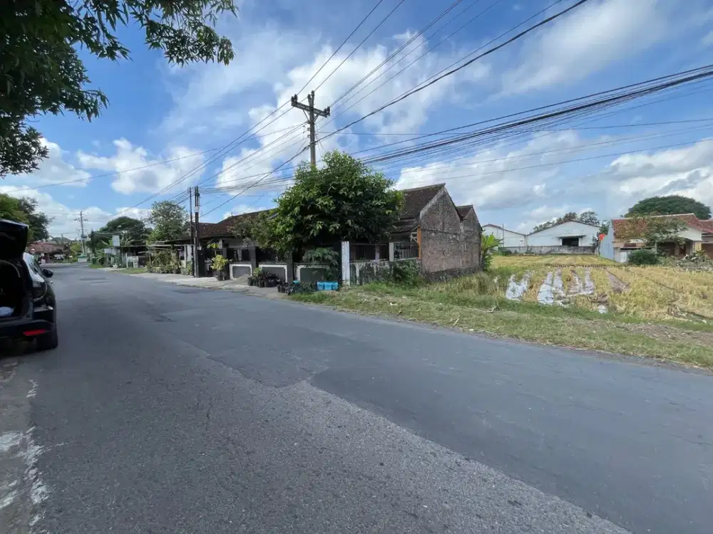 Jl. Raya Berbah-Kalasan Sleman Tanah Jogja Murah Cocok Untuk Rumah