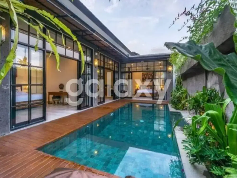 VILLA MODERN TROPIS 1 LANTAI DI TEGAL UTU LODTUNDUH UBUD GIANYAR, BALI