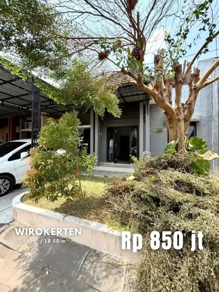 Dijual Rumah Nyaman Lingkungan Perumahan di Pondok Permai Giwangan