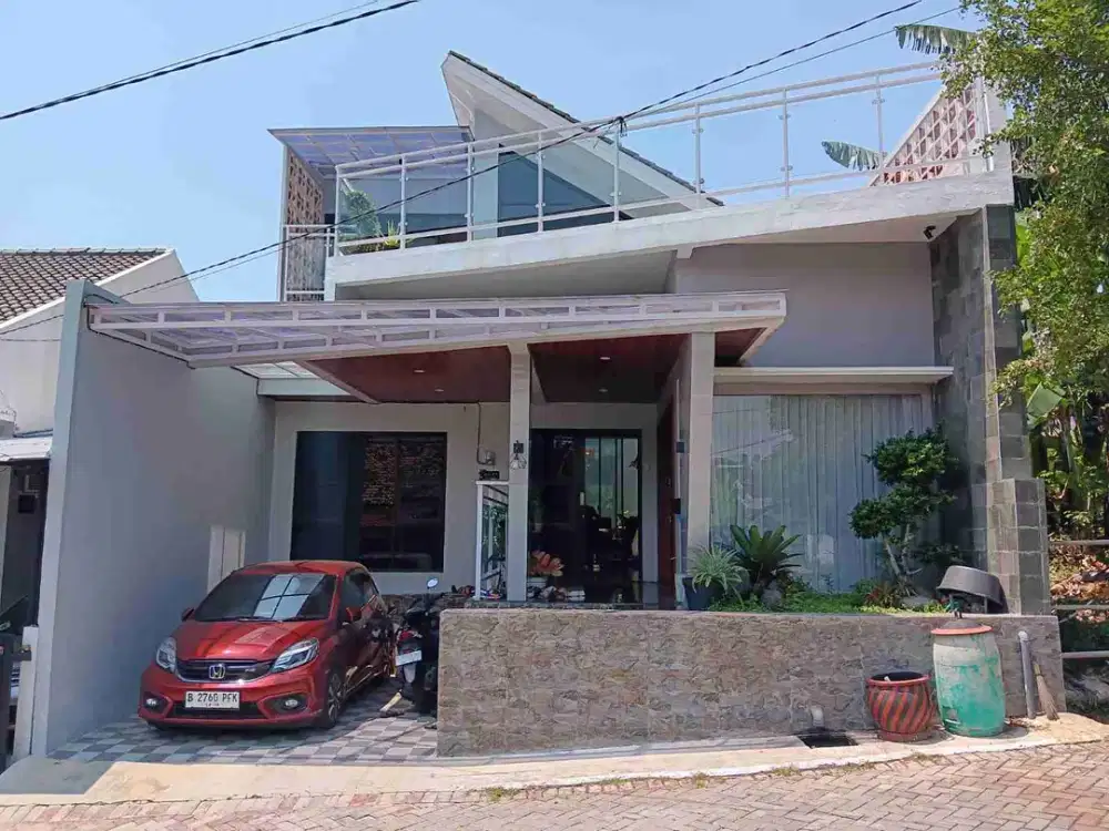 Rumah cantik siap huni full interior di beringin Ngaliyan Semarang