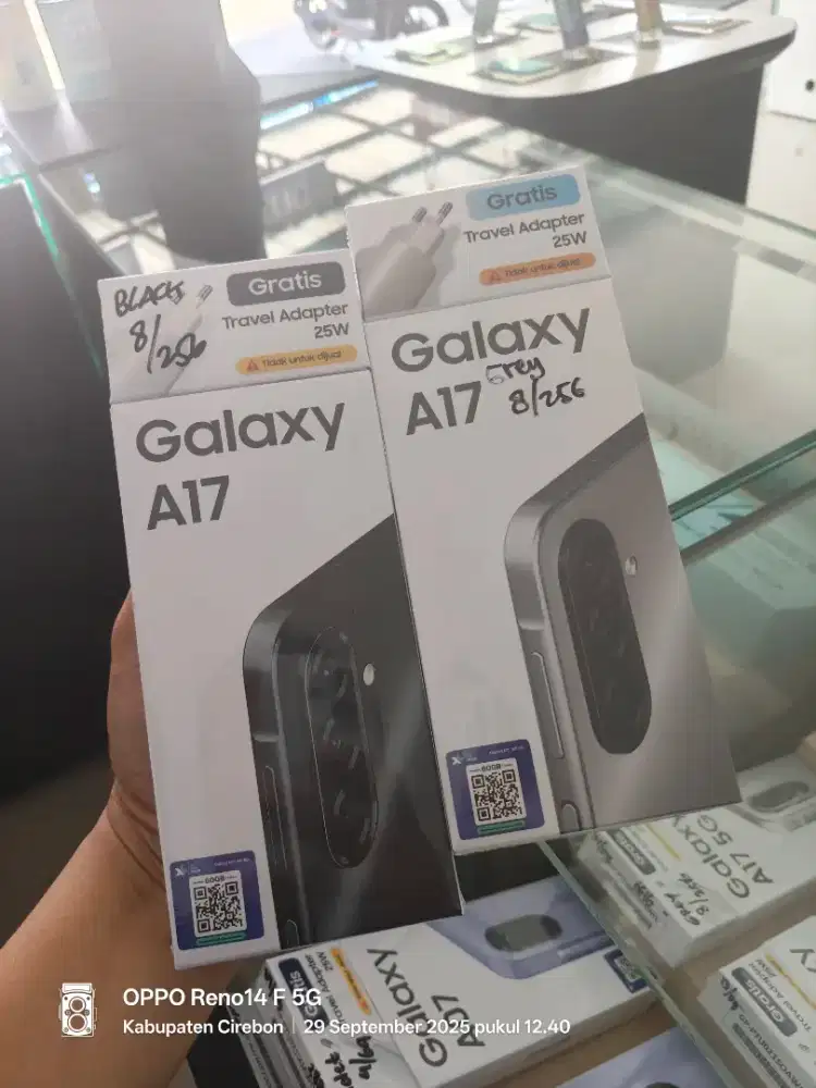 New Samsung A17 4G 8/256GB (Resmi)