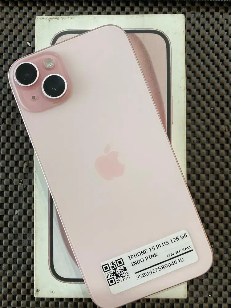 Iphone 15 plus 128gb ex resmi