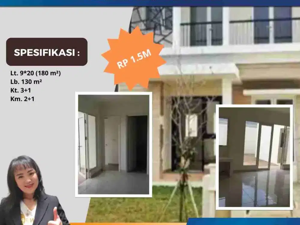 Termurah Siap Huni Elysia Lt. 180 Suvarna Sutera Tangerang