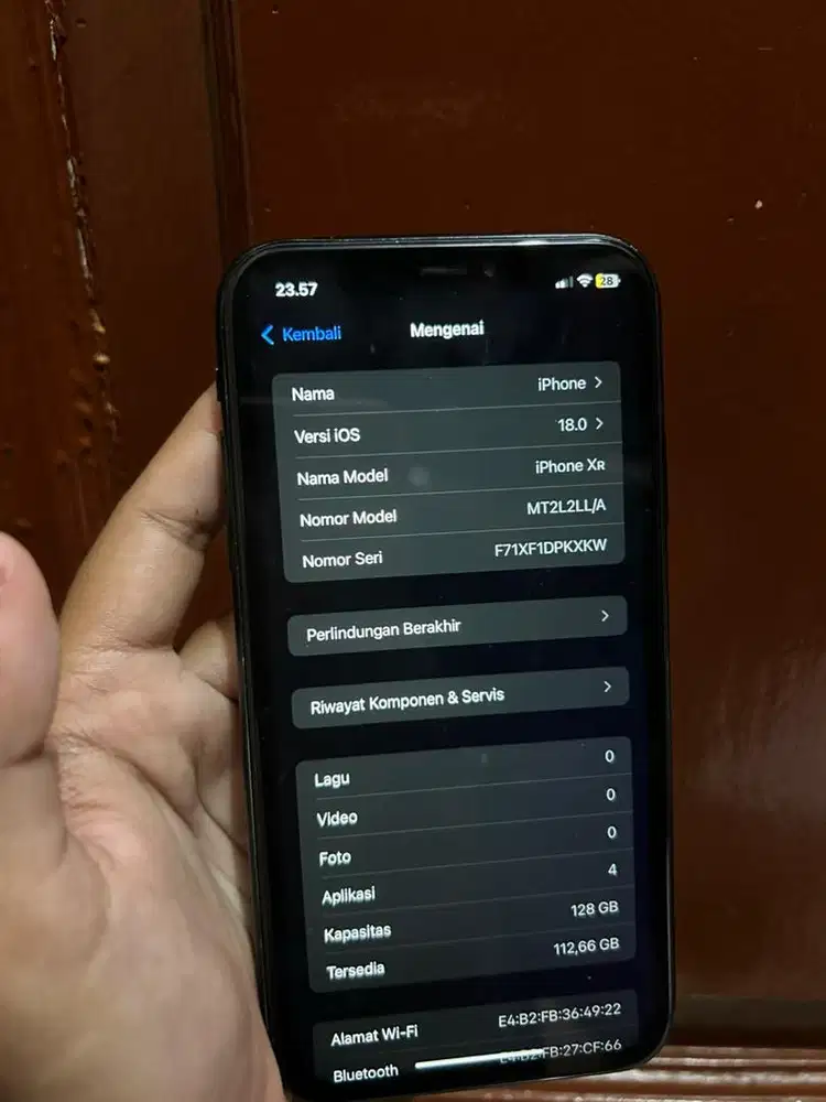 Iphone xr inter 128
