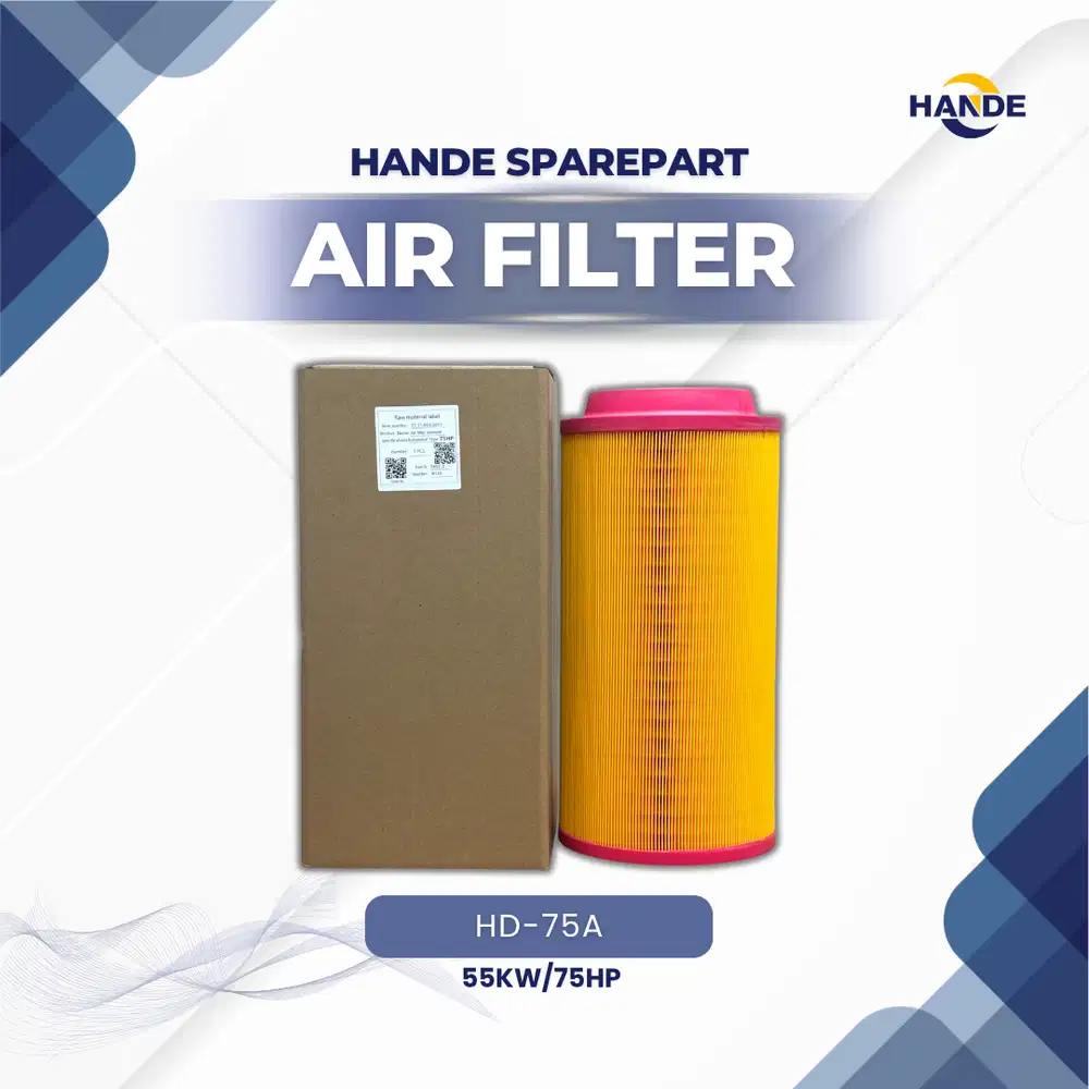 Sparepart Kompresor Udara Hande-Air Filter HD-75A 55KW/75HP