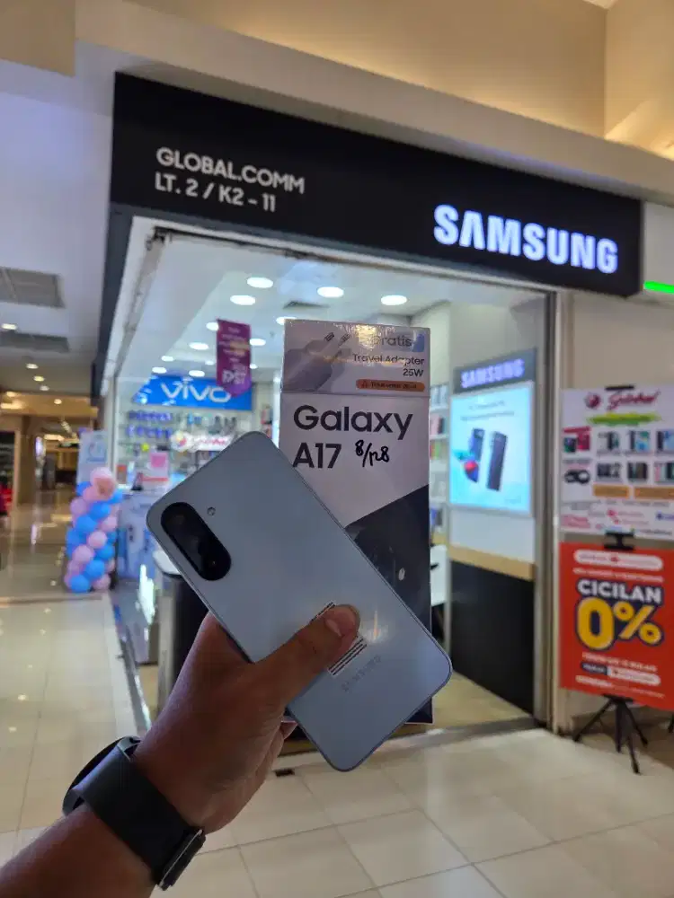 Samsung A17 Ram 16GB OIS anti air
