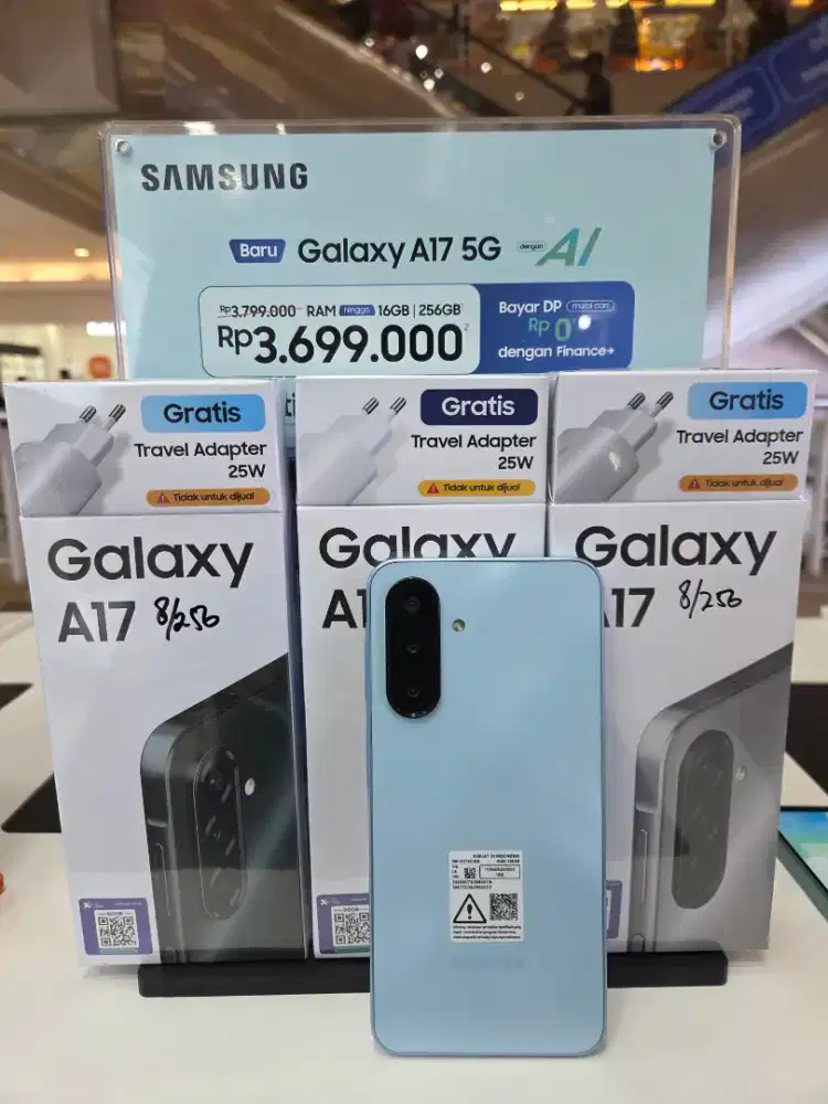 Samsung A17 RAM 18GB OIS anti air