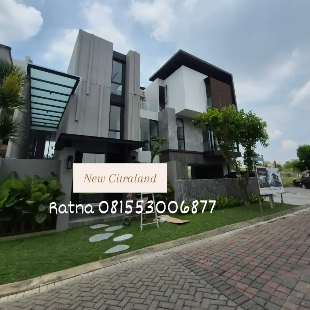 Dijual Rumah Minimalis Citraland Cluster Favorit Dekat UC