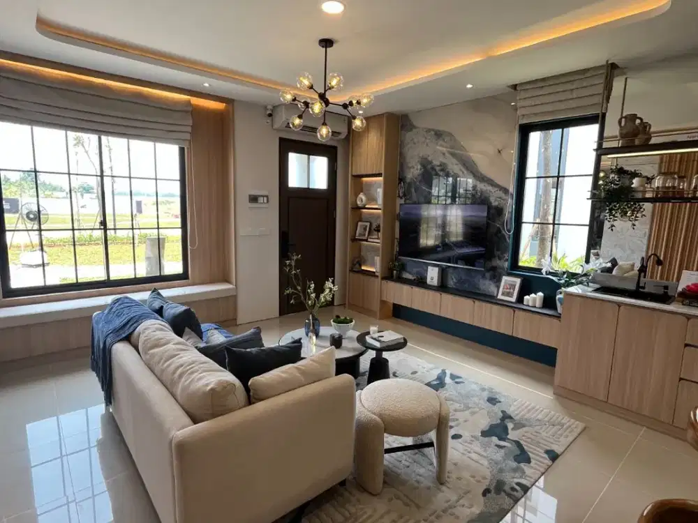 STOCK TERBATAS! Rumah di Cluster Hortis 2 Lantai Nempel BSD 5 Menit ke Tol 10 Menit ke AEON Mall BSD