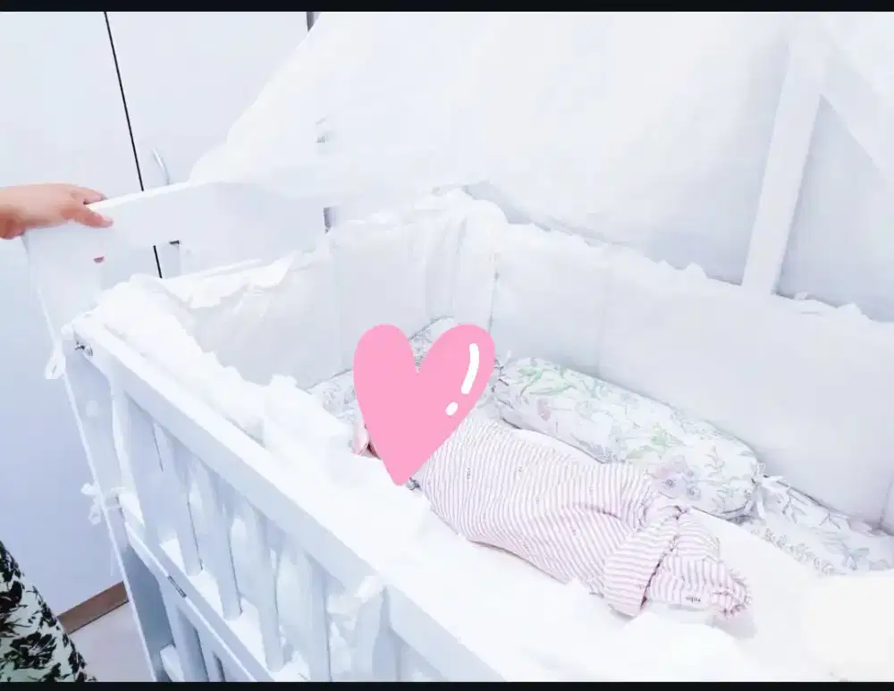 Preloved Box Bayi + Bumper Box