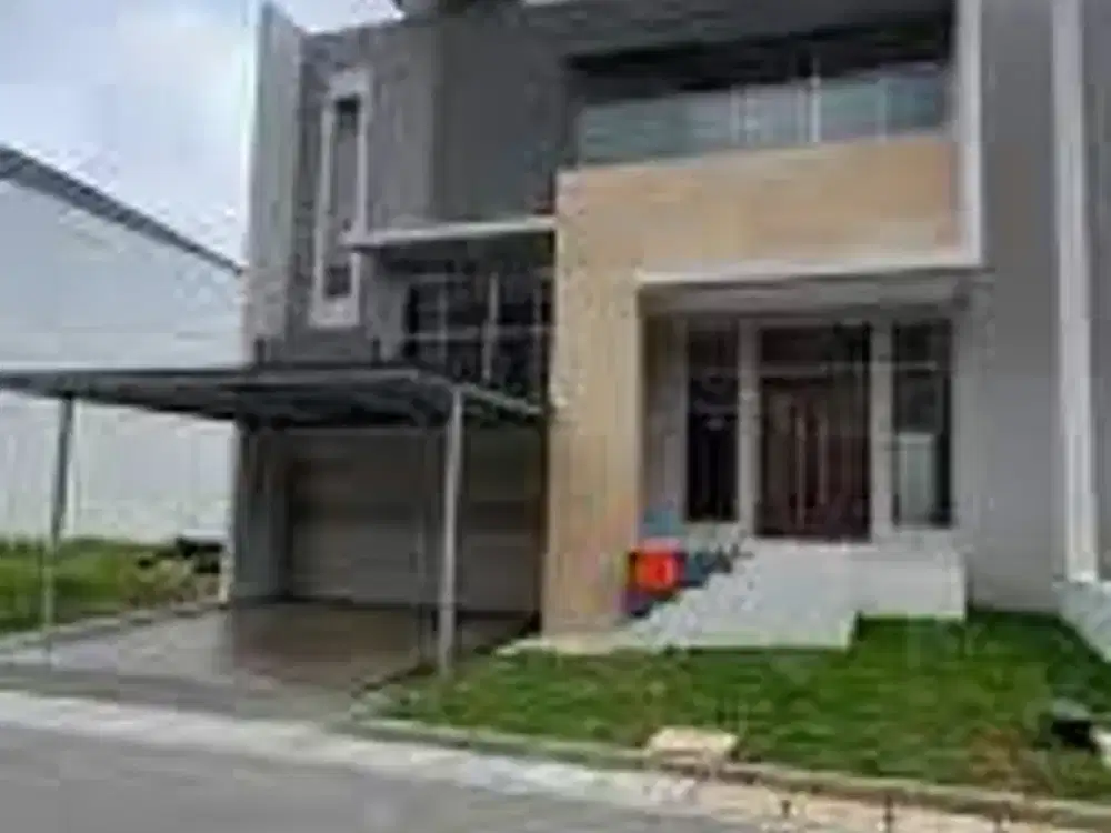 Rumah pik Golf Island 12x25 hadap selatan,semi furnish,2,5 lantai