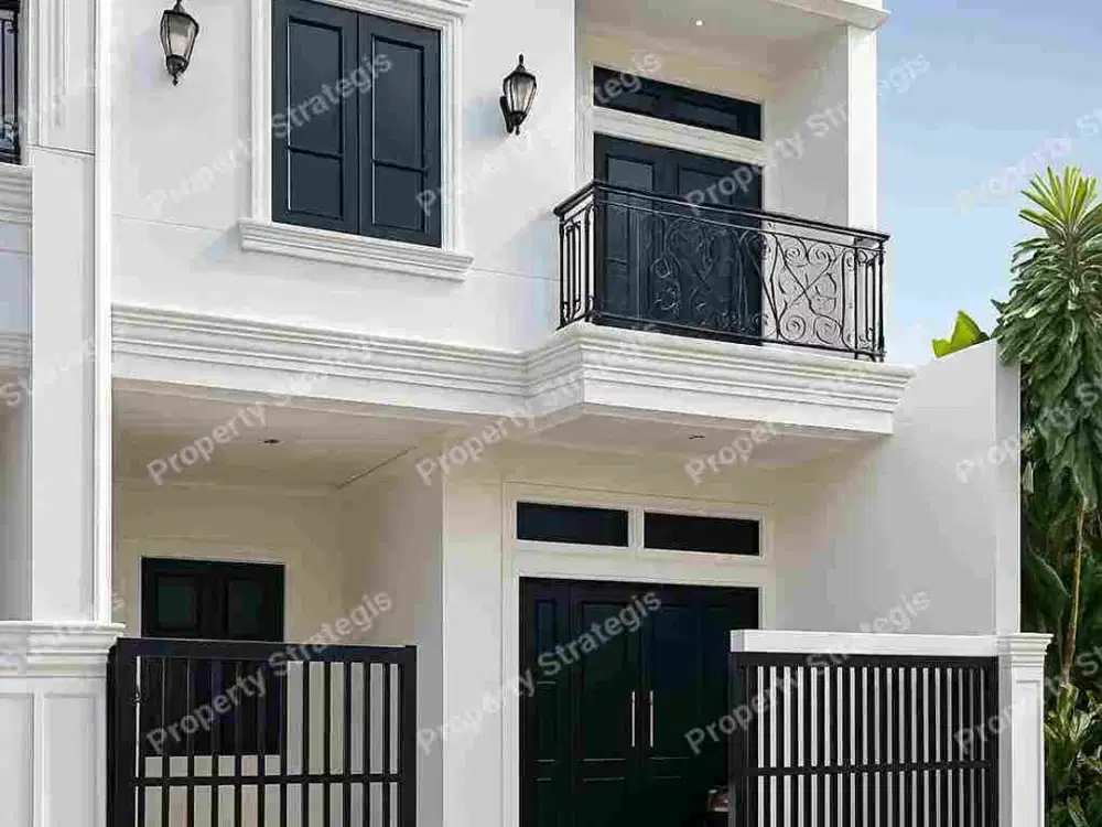 rumah Townhouse murah strategis Jakarta Selatan dekat kampus stasiun