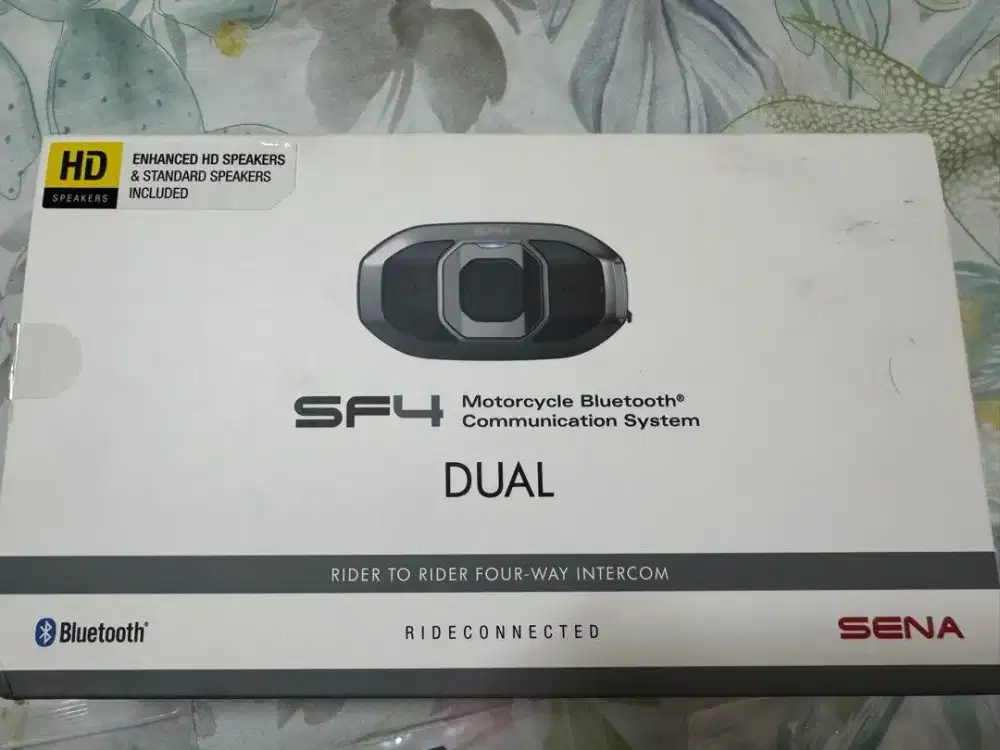 SENA SF4 bluetooth headset system komunikasi intercom motor rider