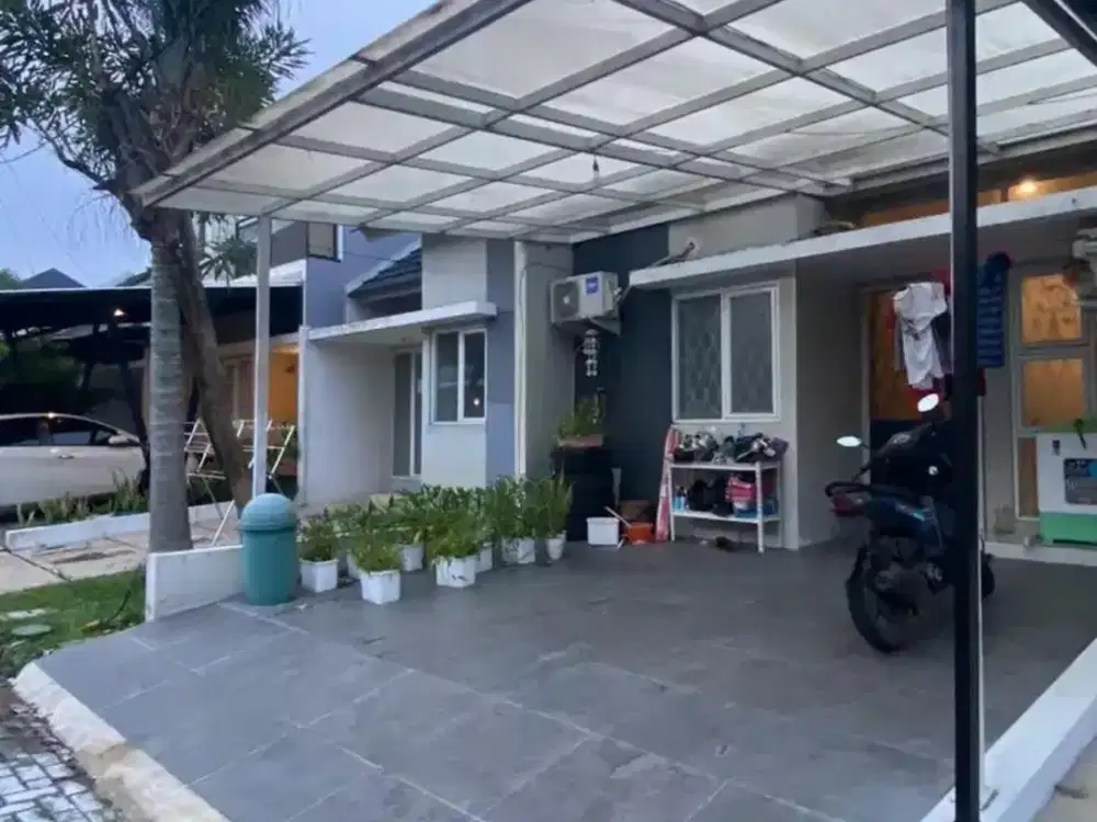 Rumah Cluster Murah The River Siap Huni Dekat Stasiun Parung Panjang