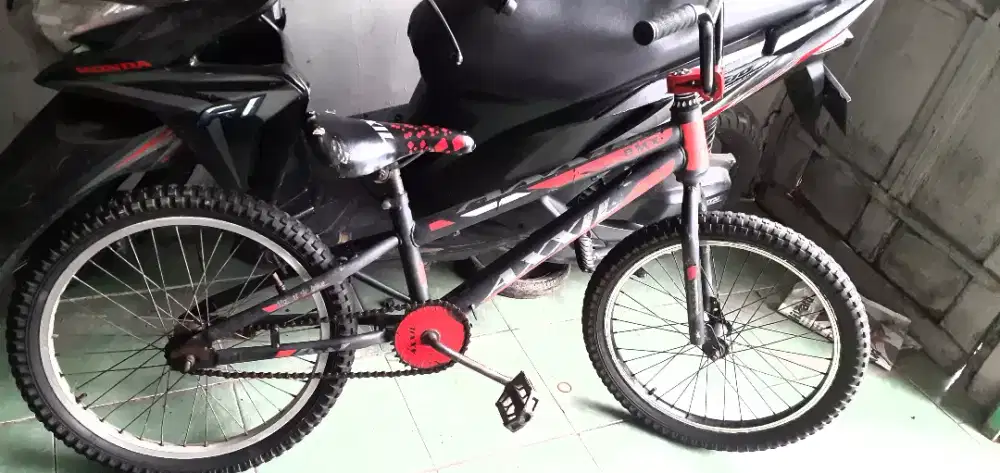 sepeda bmx ukuran 20 rem terpedo