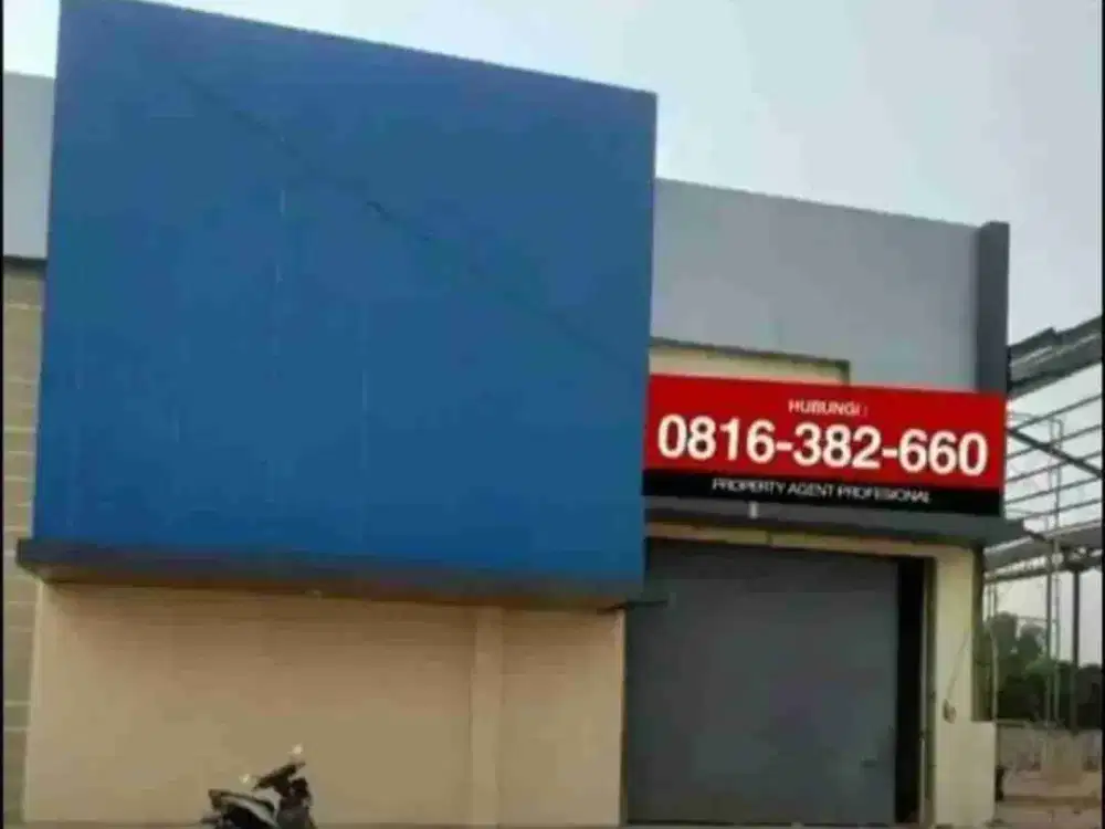 Dijual / Disewakan Gudang 480m2 di Komplek  Jln Sriwijaya Keramasan dekat Pintu Tol  Plg-Lampung