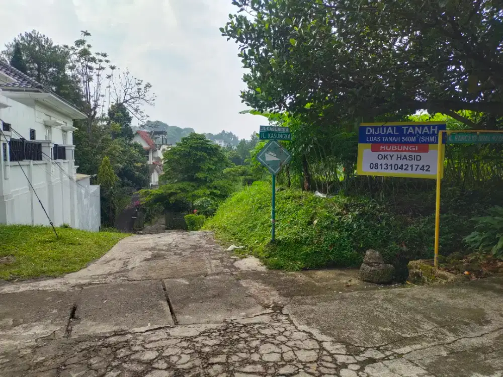 Jual  Tanah murah (BU), Lokasi elit, dekat Dago resort.Cigadung