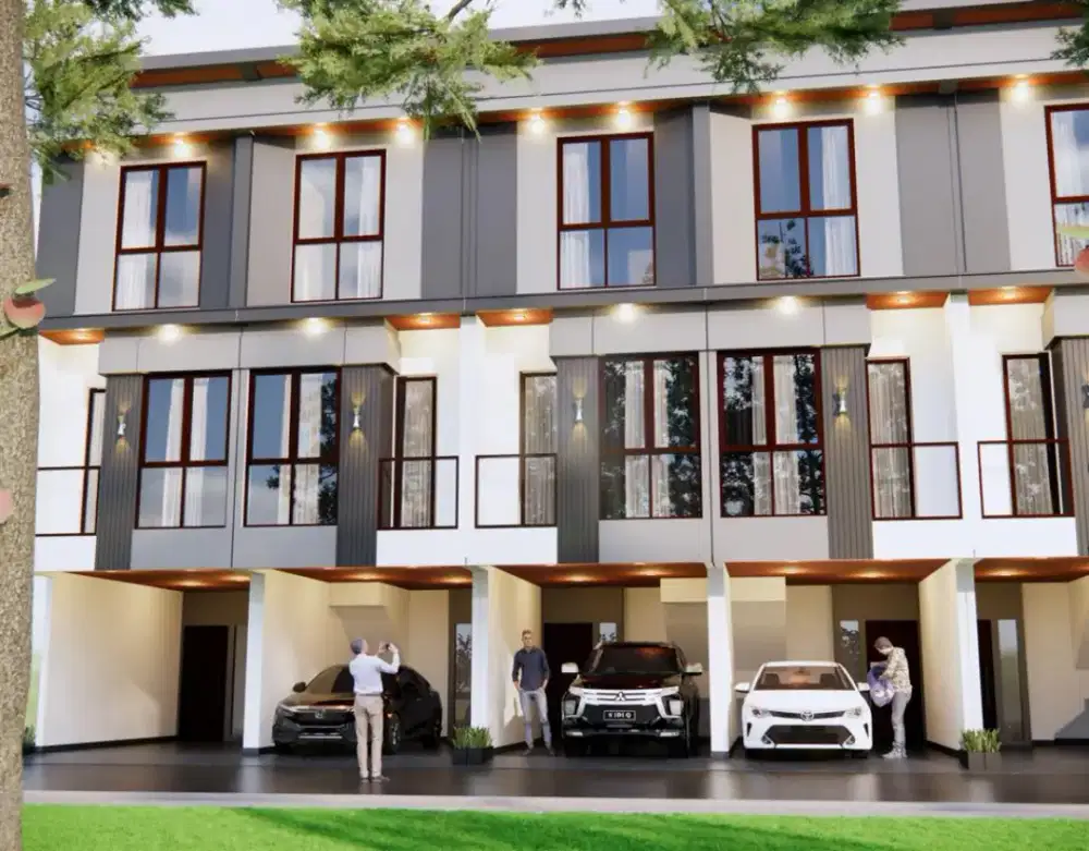 Rumah murah Carport 600 JT 2 lt 5 menit stasiun sawah besar jakpus